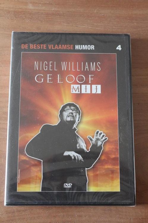 De beste vlaamse humor - Nigel Williams Geloof Mij, Cd's en Dvd's, Dvd's | Cabaret en Sketches, Nieuw in verpakking, Stand-up of Theatershow