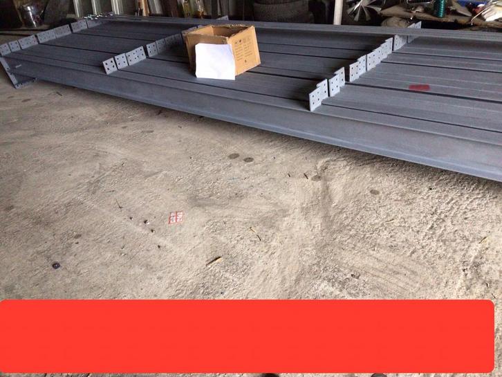 Staalconstructie ,Loods,11,6x30 meter, stalen gebouw, Tuin en Terras, Terrasdelen en Vlonders, Zo goed als nieuw, Ophalen of Verzenden