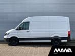 MAN TGE 35 2.0 3.140 140PK L3H3 FACE LIFT Airco Sensoren Blu, Auto's, Bestelwagens en Lichte vracht, Voorwielaandrijving, Stof