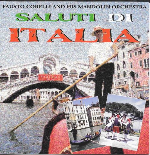 Fausto Corelli & His Mandolin Orchestra – Saluti Di Italia, Cd's en Dvd's, Cd's | Wereldmuziek, Ophalen of Verzenden