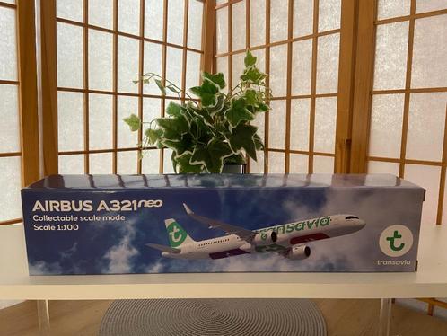 Transavia A321neo 1:100, Collections, Aviation, Neuf, Modèle réduit, Envoi