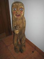 Houten beeld, Ophalen