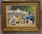 Joseph TILLEUX, op de carrousel, Antiek en Kunst, Ophalen of Verzenden