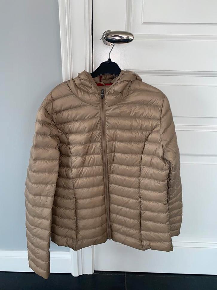JOTT donsjas dames beige, model Cloé Large. Idem 2025 als nw, Kleding | Dames, Jassen | Winter, Zo goed als nieuw, Maat 42/44 (L)