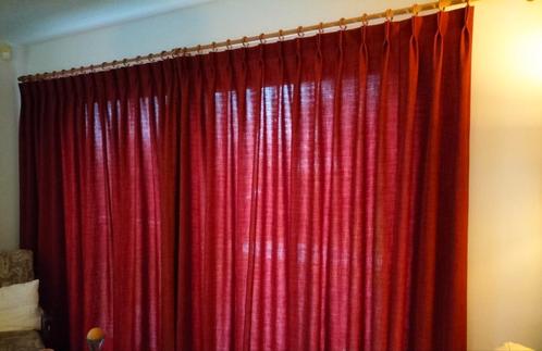 Gordijnen 2,18x3,35m, Huis en Inrichting, Stoffering | Gordijnen en Lamellen, Zo goed als nieuw, Ophalen