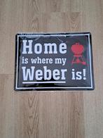 Reclamebord Weber BBQ, Tuin en Terras, Gasbarbecues, Ophalen of Verzenden, Nieuw, Weber