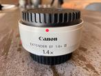 CANON EXTENDER EF 1,4 X III NIEUW, Ophalen of Verzenden, Zo goed als nieuw, Zoom