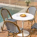 Outdoor Rond Tafelsetje, Tuin en Terras, Tuinsets en Loungesets, Rotan, Nieuw, Ophalen of Verzenden, Tuinset