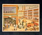 Vintage Rossignol poster - de fabriek - Henri Mercier, Antiek en Kunst, Ophalen of Verzenden