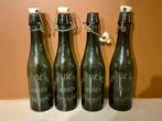 4 oude bierflesjes brouwerij de wever strypen, Verzamelen, Biermerken, Ophalen of Verzenden, Zo goed als nieuw