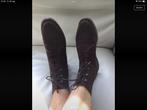 Suède bottines dames maat 38, Kleding | Dames, Schoenen, Bruin, Lage of Enkellaarzen, Ophalen of Verzenden, Gedragen