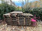 70 palletten brandhout, Doe-het-zelf en Bouw, Ophalen, Gebruikt, Pallet
