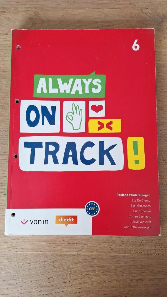 Always on track 6 leerwerkboek Engels 6 ASO, Boeken, Schoolboeken, Zo goed als nieuw, Engels, ASO, Ophalen of Verzenden