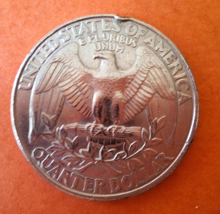 Quarter Dollar Coin van de Verenigde Staten - 1998, Postzegels en Munten, Munten | Amerika, Losse munt, Verzenden