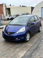 HONDA JAZZ 1.4i ESSENCE 121.000KM AIRCO, Auto's, Honda, Zwart, 4 cilinders, Blauw, Particulier