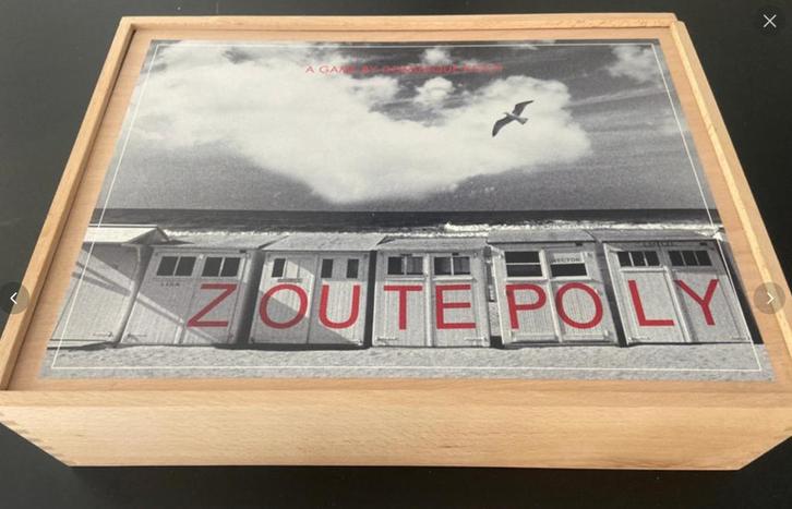 Zoutepoly bordspel, Hobby en Vrije tijd, Gezelschapsspellen | Bordspellen, Zo goed als nieuw, Ophalen