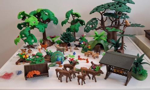 Playmobil prachtig diorama het bos en de dieren, Kinderen en Baby's, Speelgoed | Playmobil, Zo goed als nieuw, Complete set, Ophalen of Verzenden