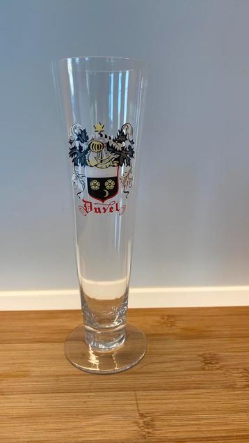 Duvel glas perfecte staat beschikbaar voor biedingen
