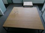 Grote eiken salontafel, Gebruikt, Ophalen of Verzenden, Minder dan 50 cm, 100 tot 150 cm
