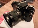 Nikkormat El black met 28 mm, TV, Hi-fi & Vidéo, Appareils photo analogiques, Enlèvement ou Envoi, Comme neuf