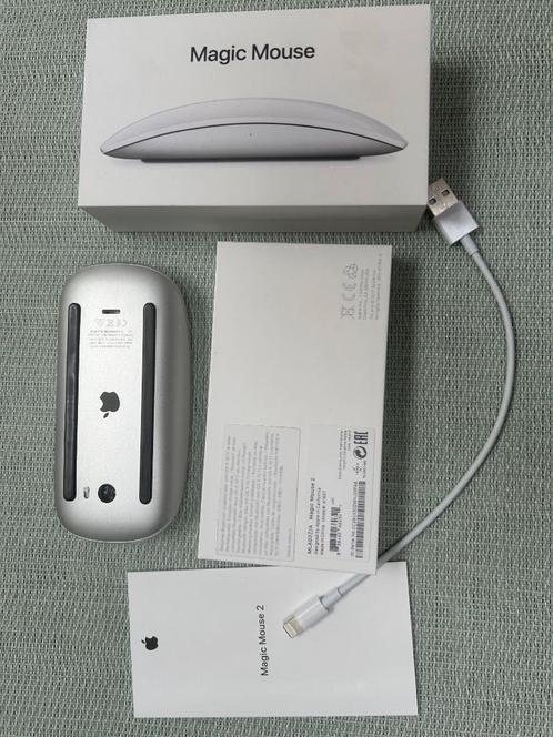 Souris Apple Magic Mouse 2 (A1657), Informatique & Logiciels, Souris, Comme neuf, Souris, Sans fil, Enlèvement ou Envoi