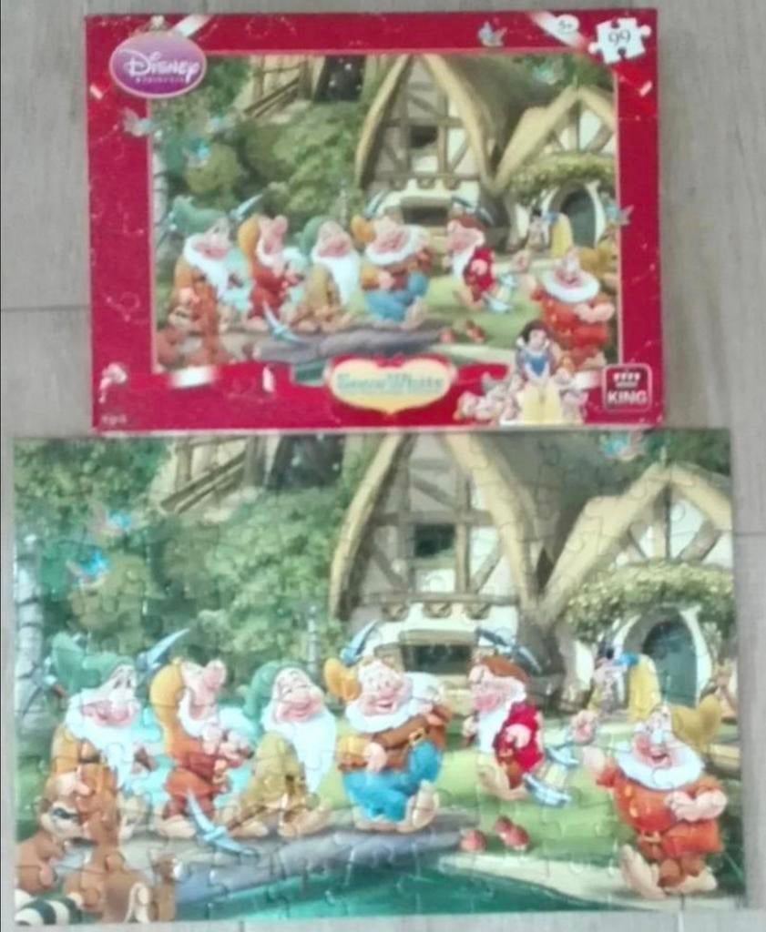 PUZZLE DISNEY BLANCHE NEIGE ET LES 7 NAINS, Enlèvement