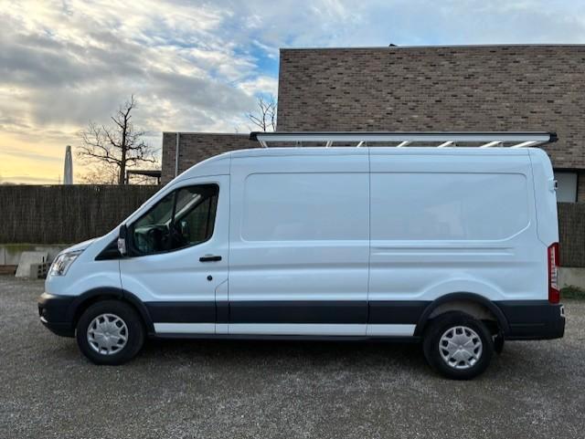 Ford Transit 8/2019 66000KM Lengte 3 met veel opties, Auto's, Bestelwagens en Lichte vracht, Bedrijf, ABS, Airbags, Airconditioning