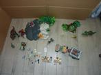 Grote dino set met echte vulkaan en 7 dino’s nr. 2, Ophalen of Verzenden, Zo goed als nieuw, Complete set
