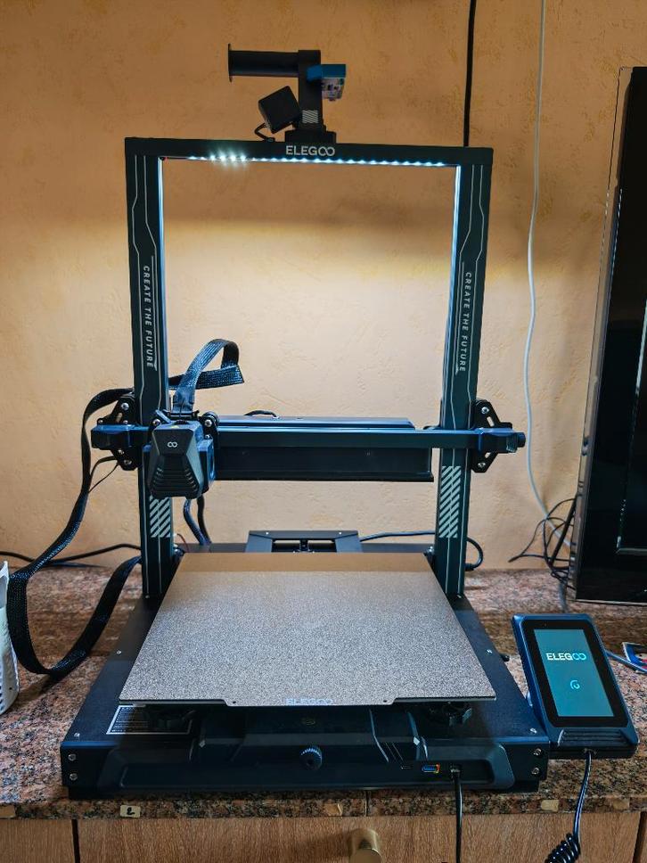 Elegoo Neptune 4 Plus – snelle 3D printer, Computers en Software, 3D Printers, Zo goed als nieuw, Ingebouwde Wi-Fi, Ophalen