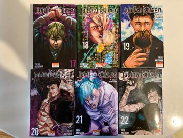 Jujutsu Kaisen Manga Volumes 17-22
