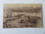 postkaart panorama de la bataille de l,Yser Nieuwpoort WO1, Verzamelen, Ophalen of Verzenden, Overige soorten, Foto of Poster