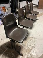 4 wachtstoeltjes voor wachtruimte enz, Ophalen, Zo goed als nieuw