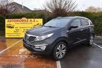 Kia Sportage 2.0 CRDi Autom 4X4 Fusion GPS/Leder, Autos, Euro 5, Achat, Entreprise, Noir