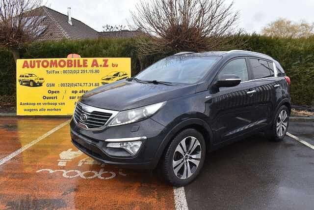 Kia Sportage 2.0 CRDi Autom 4X4 Fusion GPS/Leder, Auto's, Kia, Bedrijf, Sportage, 4x4, ABS, Adaptieve lichten, Airbags, Airconditioning