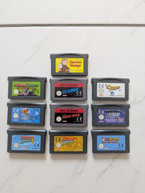 10 Game boy advance spellen, Games en Spelcomputers, Games | Nintendo Game Boy, Zo goed als nieuw, Ophalen of Verzenden