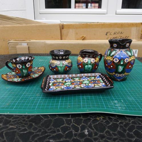 6 pieces en ceramique de THOUNE, Antiquités & Art, Antiquités | Céramique & Poterie, Enlèvement ou Envoi