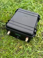 Lithium battery 80AH 12v waterdichte case, Watersport en Boten, Hengelsport | Karpervissen, Ophalen, Zo goed als nieuw