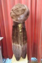 Pelsen muts en sjaal in nerts (vison veritable), Kleding | Dames, Ophalen of Verzenden, Nieuw, Muts