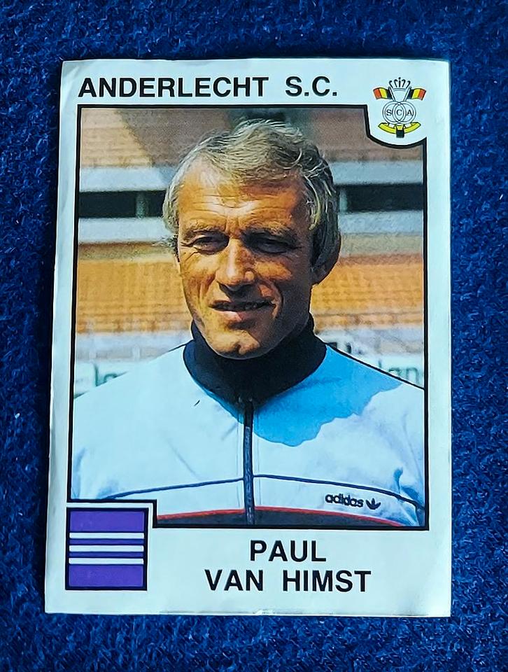 Panini sticker voetbal ' FB 1985 - Paul Van Himst '  #2, Hobby en Vrije tijd, Stickers en Plaatjes, Nieuw, Sticker, Ophalen of Verzenden