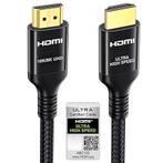10K 8K | Câble HDMI 2.1 | 2 m | LIVRAISON GRATUITE
