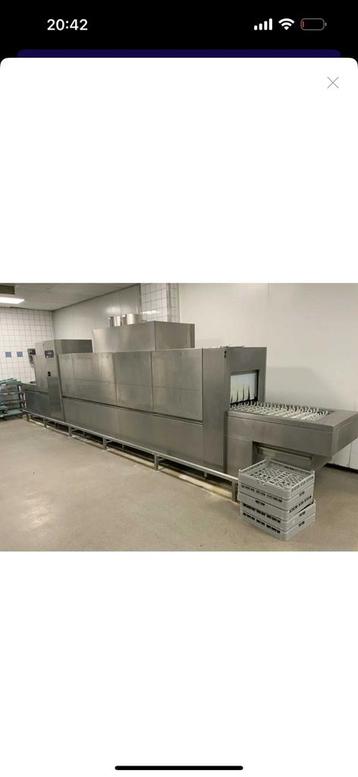 Kratten / glazen industriële spoelmachine/ vaatwasser  beschikbaar voor biedingen