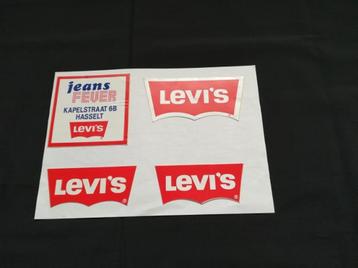 4  Stickers, Levi’s Levis		407v 