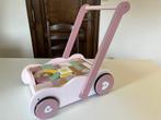Houten blokkenkar Little Dutch / Baby walker and trolley, Enlèvement, Comme neuf, Autres types