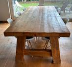 Robuuste eettafel, Huis en Inrichting, Tafels | Eettafels, Ophalen, Gebruikt, 100 tot 150 cm, 200 cm of meer