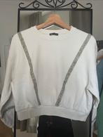 Sweatshirt van Zara, Kleding | Dames, Truien en Vesten, Zara, Gedragen, Wit, Maat 36 (S)