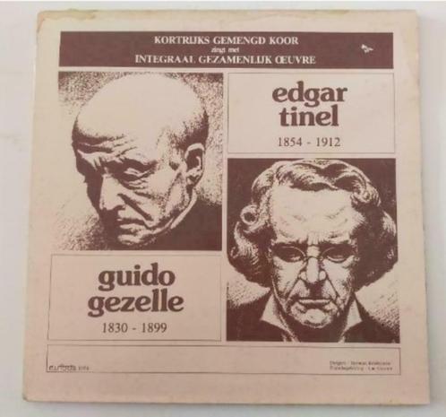 Vinyl LP Guido Gezelle Edgar Tinel Koor Kortrijk klassiek, Cd's en Dvd's, Vinyl | Nederlandstalig, 12 inch, Ophalen of Verzenden
