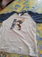 T-shirt Tintin. Bleu ciel. Taille 9-10 ans., Kinderen en Baby's, Kinderkleding | Maat 134, Ophalen of Verzenden, Zo goed als nieuw