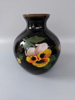 Vase Doyen en verre noir, Antiek en Kunst, Antiek | Vazen, Ophalen