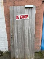 Porte en bois dur, Enlèvement, Utilisé, Bois