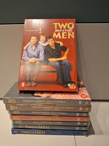 Two and a half men - seizoen 1tot8 beschikbaar voor biedingen